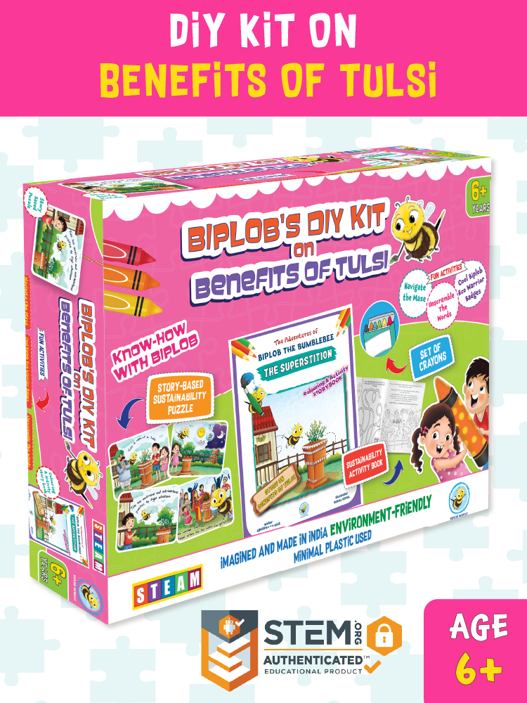 Biplob's DIY Kit on Benefits of Tulsi