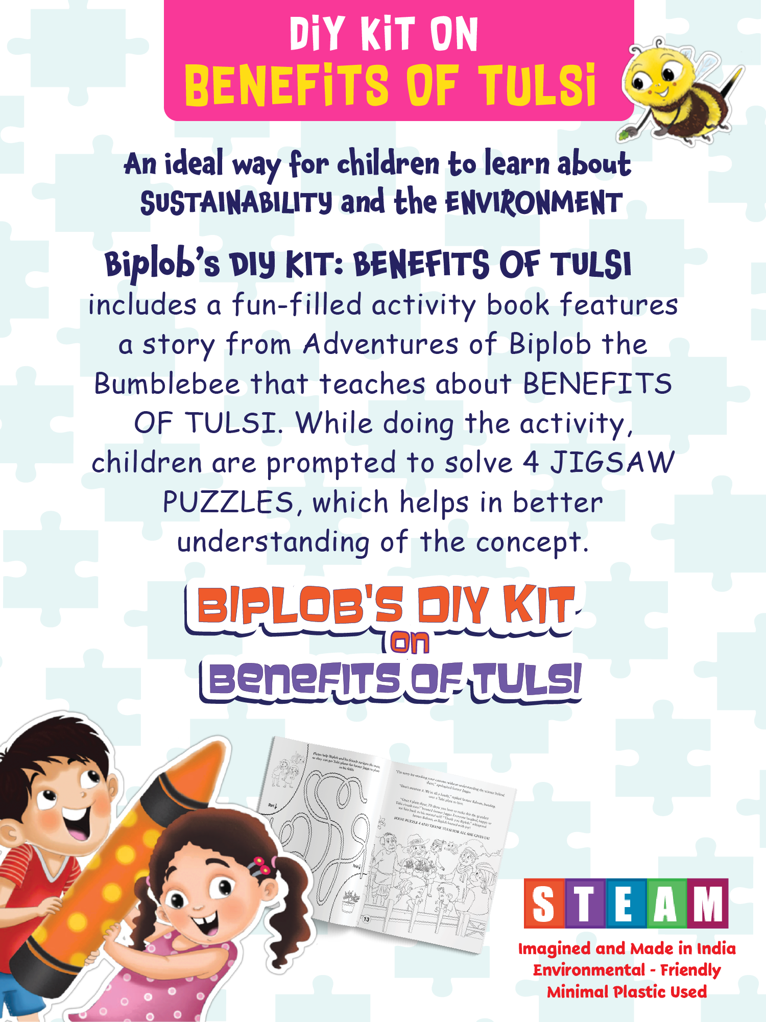 Biplob's DIY Kit on Benefits of Tulsi