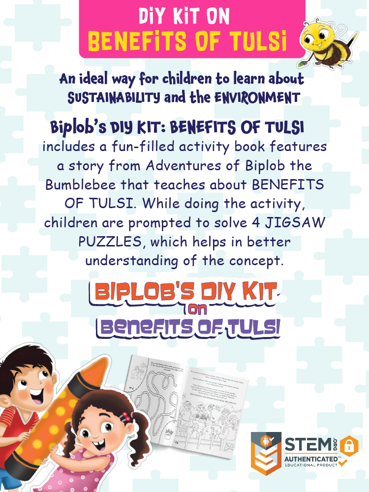 Biplob's DIY Kit on Benefits of Tulsi