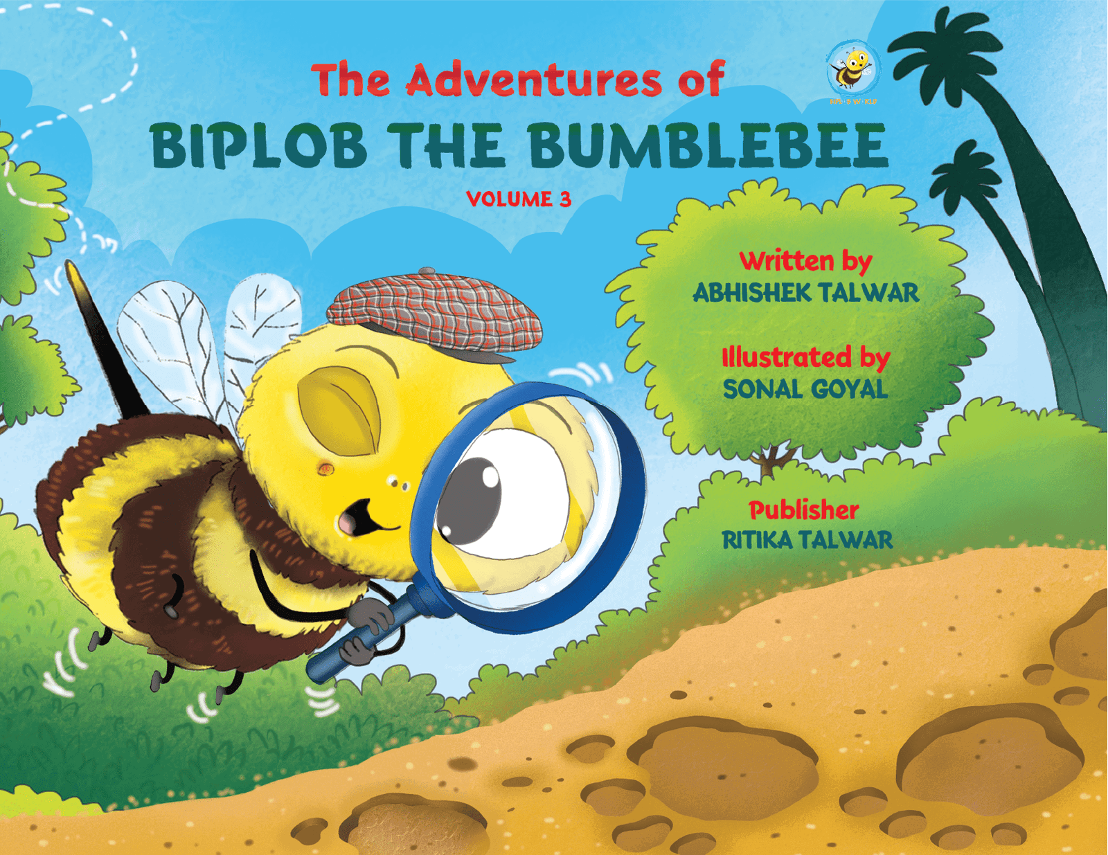 Biplob Storybook and Colouring book for children - Volume 3 - Biplobworld -