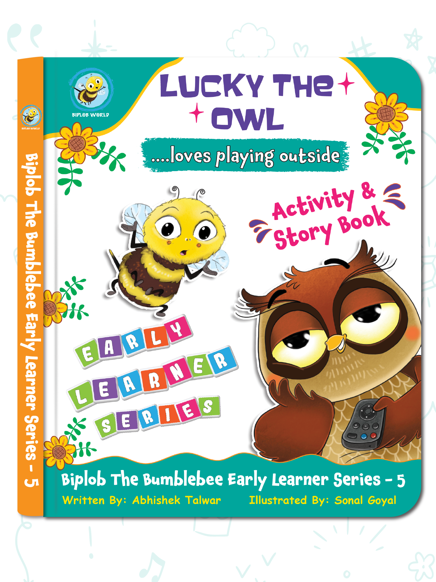 Biplob's Early Learner Series on Good Habits (Book 5) - Lucky the Owl Loves Playing Outside