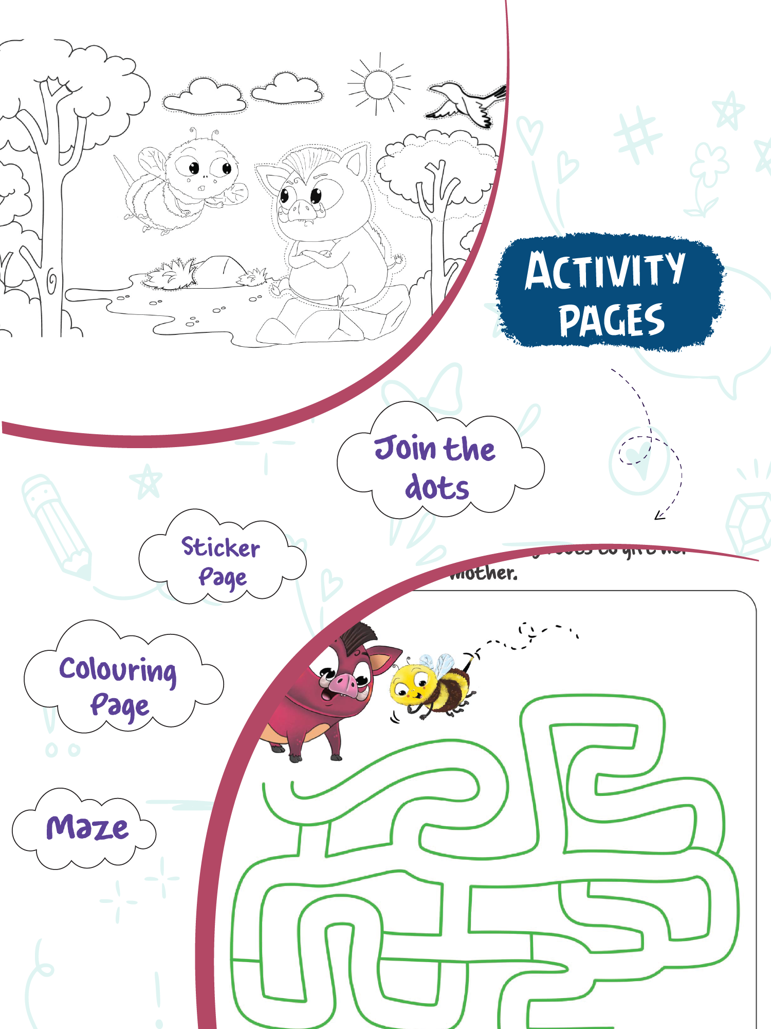 Biplob's Early Learner Series on Good Habits (Book 8) - Kiri the Warthog never throws tantrums