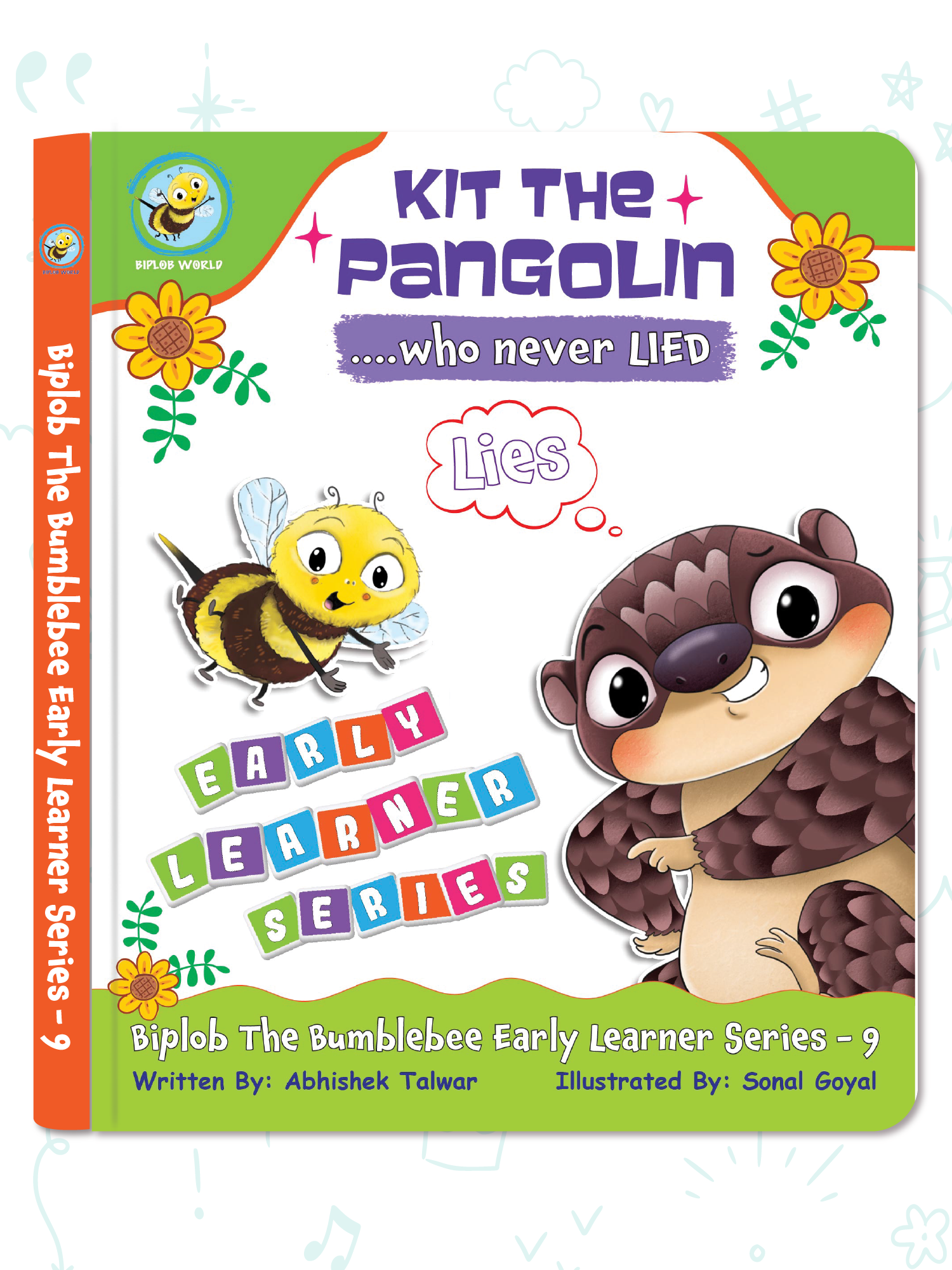 Biplob's Early Learner Series on Good Habits (Book 9) - Kit the Pangolin who never lied