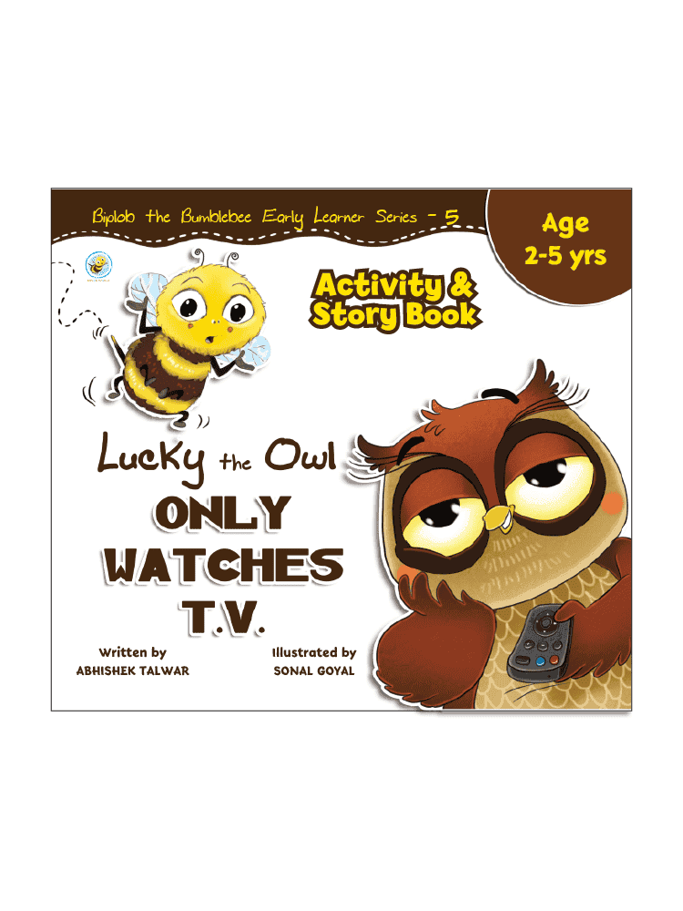 Book 5 - Lucky the Owl only watches TV - Biplobworld - Biplob World