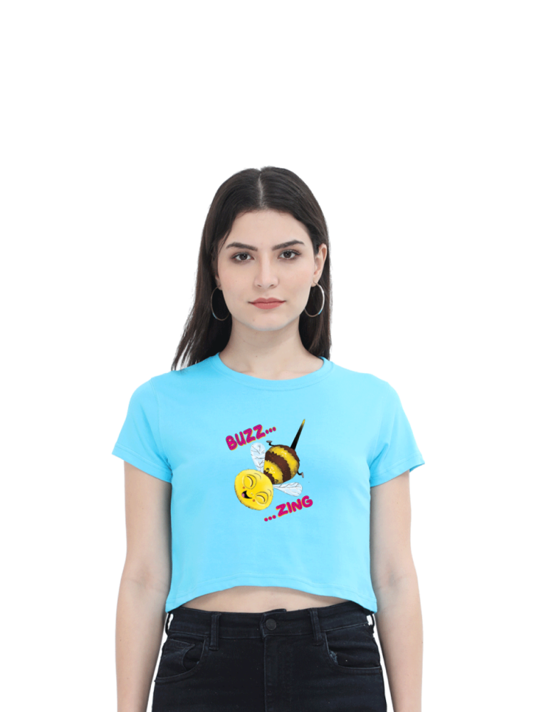 COMBO43: Pack of 3 Women's Crop Tops - Biplobworld
