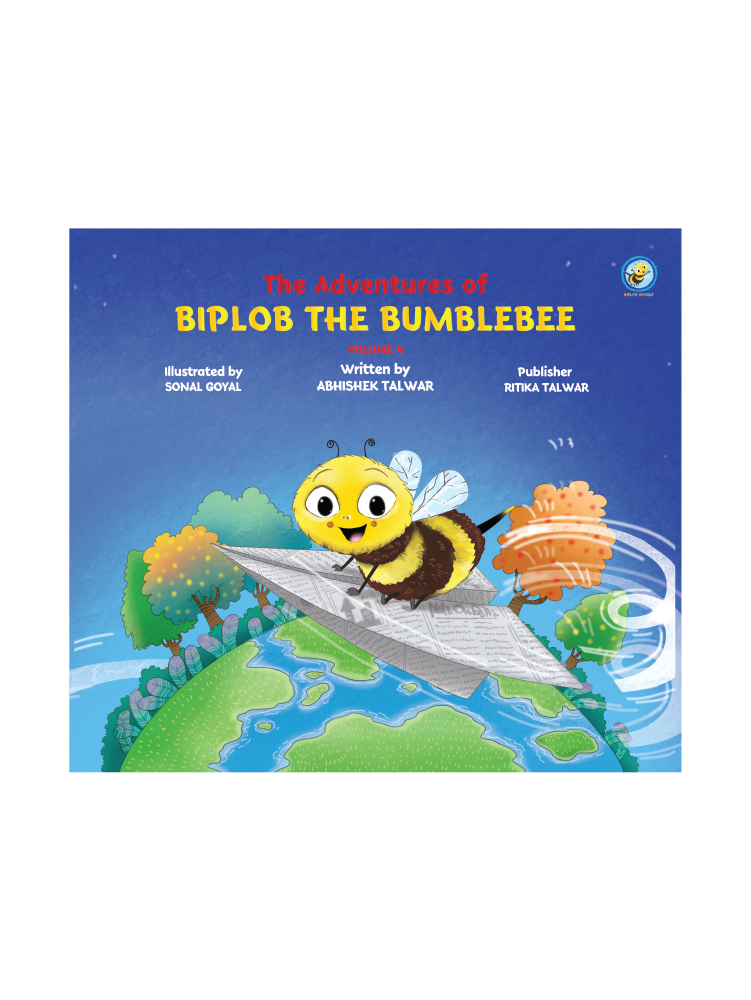 COMBO5: Biplob storybook 1 to 4 + Colouring Book 1 to 4 - Biplobworld