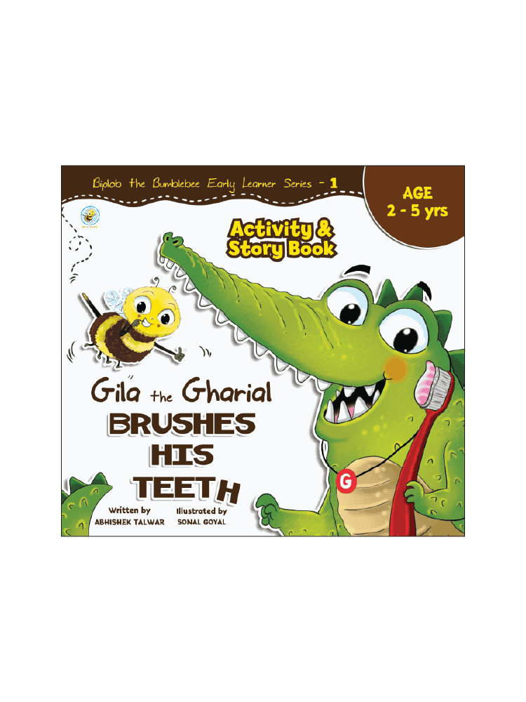 COMBO66: Biplob the Bumblebee Early Learner Book 1 to 5 + Biplob Premium Flashcards 1 to 4 - Biplobworld