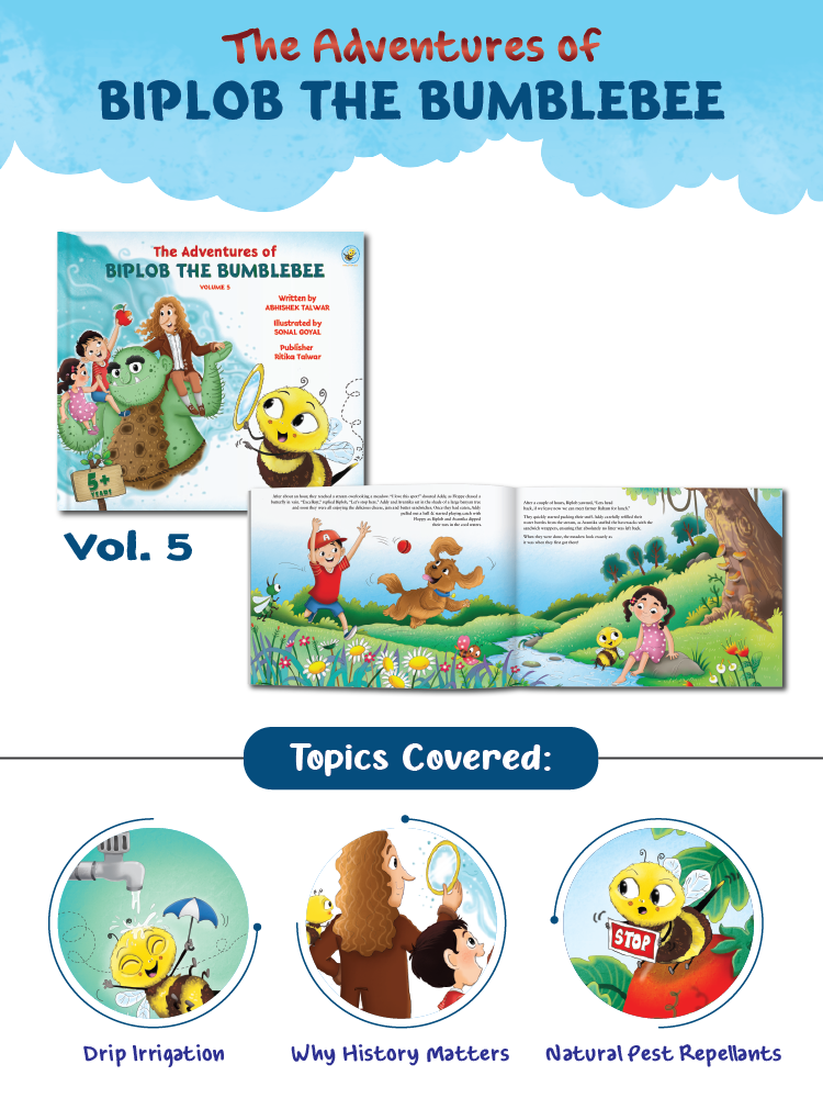 COMBO68: Adventures of Biplob the Bumblebee: Volume 1 to 5 - Biplobworld
