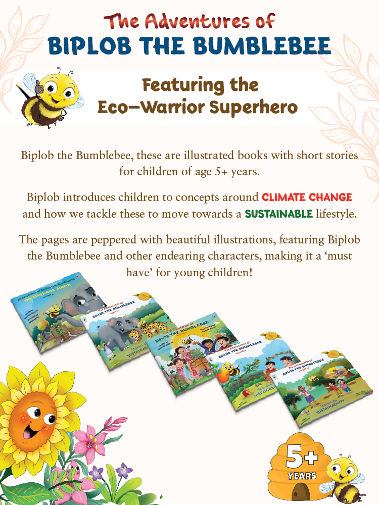 COMBO69: Adventures of Biplob the Bumblebee: Volume 6 to 10 - Biplobworld