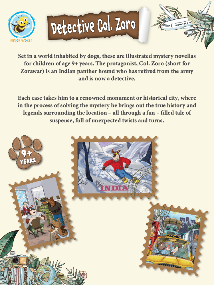 COMBO80: Detective Col. Zoro Mystery: Book 1 to 6 - Biplobworld