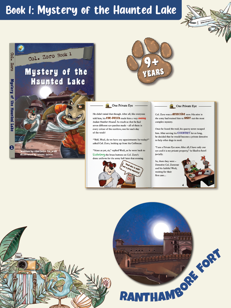 COMBO81: Detective Col. Zoro Mystery: Book 1 to 3 - Biplobworld