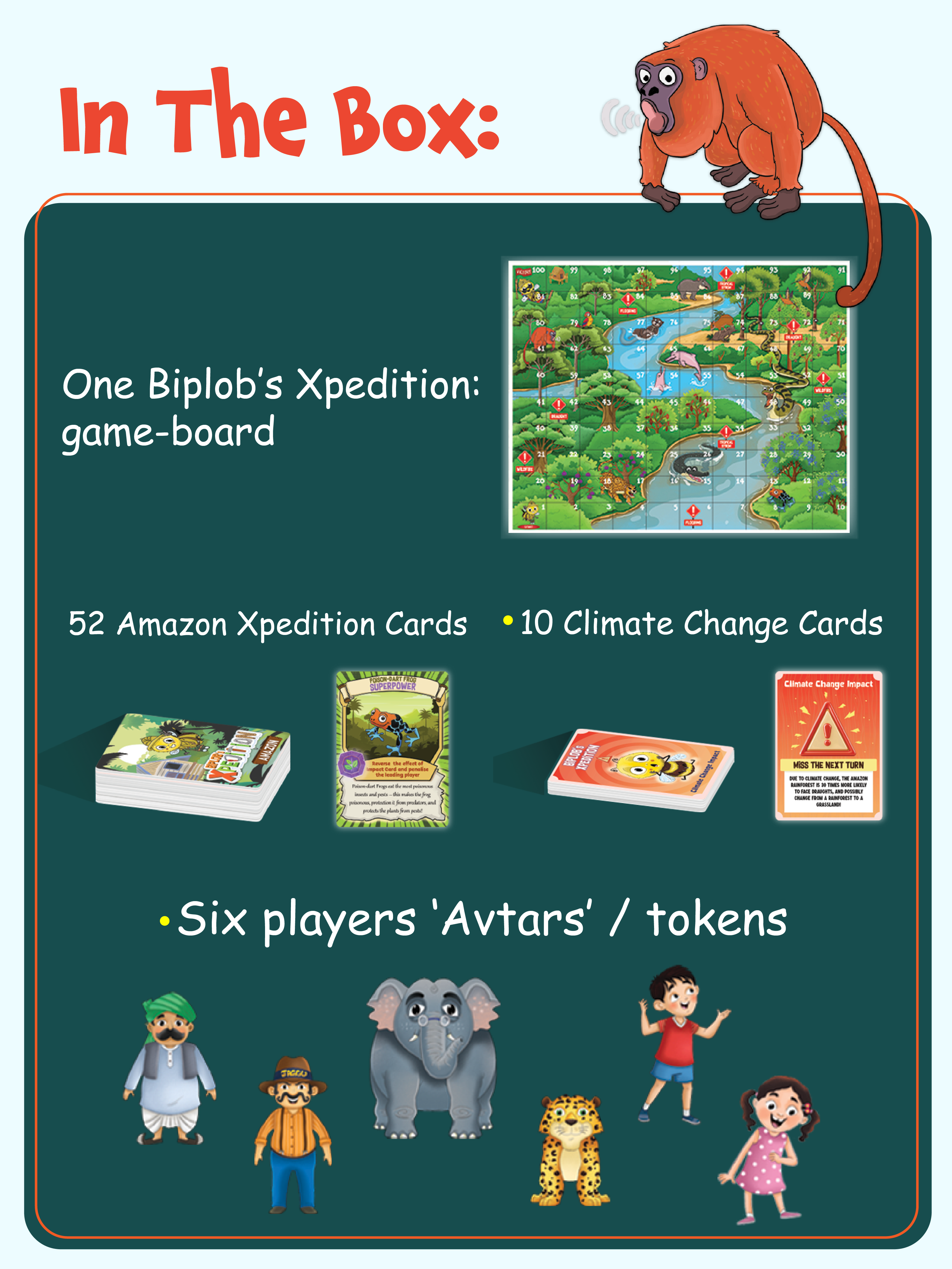 Combo 84: Biplob's Xpedition Amazon and Arctic board game