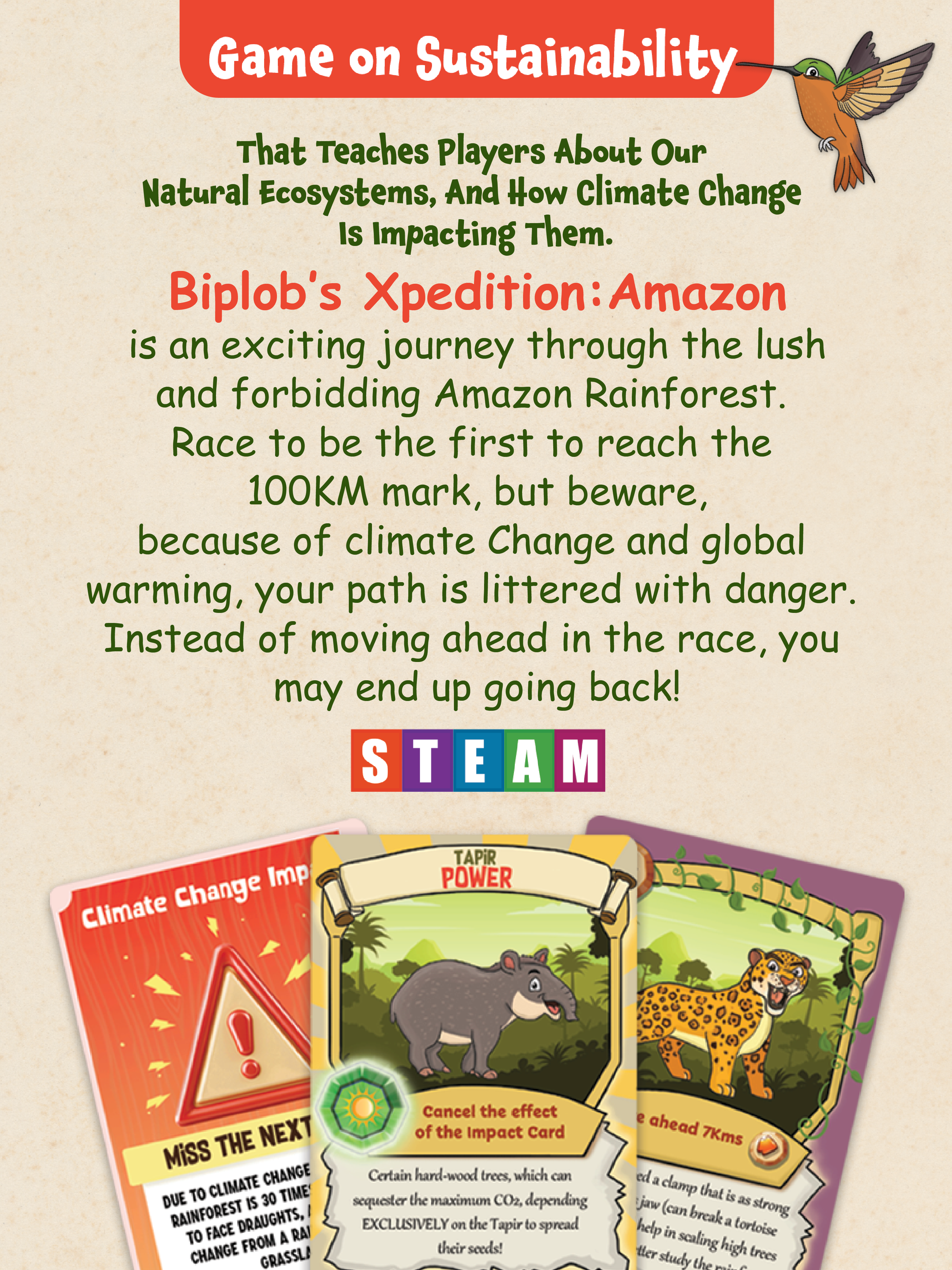 Combo 86: Biplob expedition Amazon and Sahara board game
