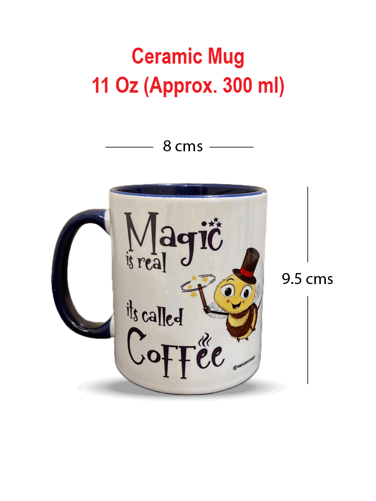 Coffee Mug Blue (CMBMRCCB) - Biplobworld -