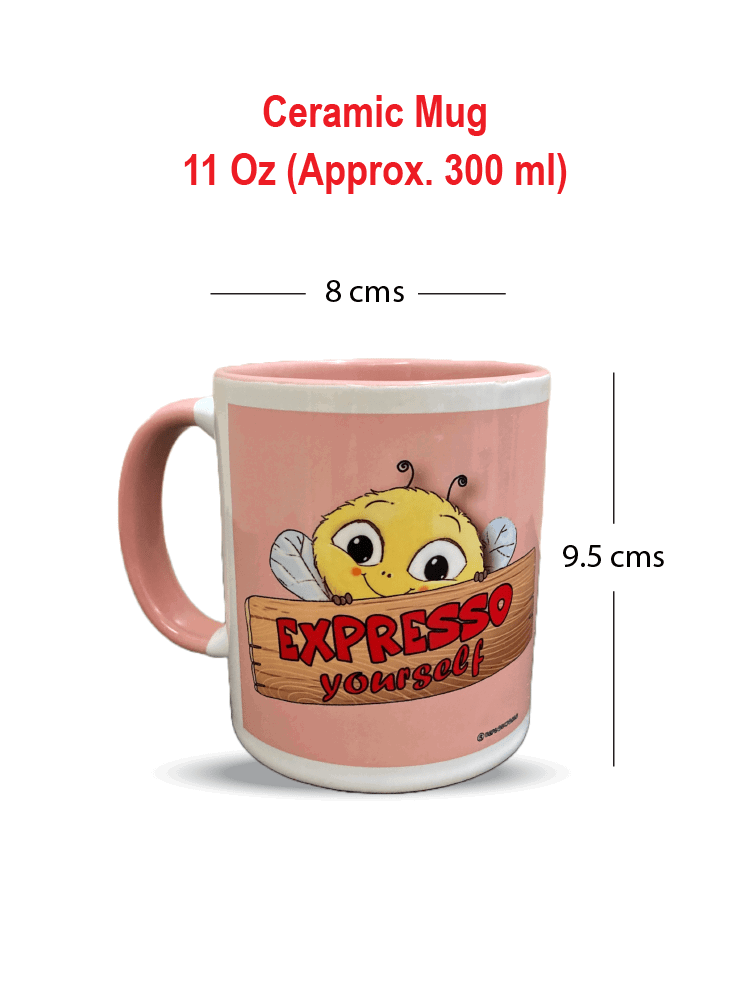 Coffee Mug Pink (CMPEYB) - Biplobworld -