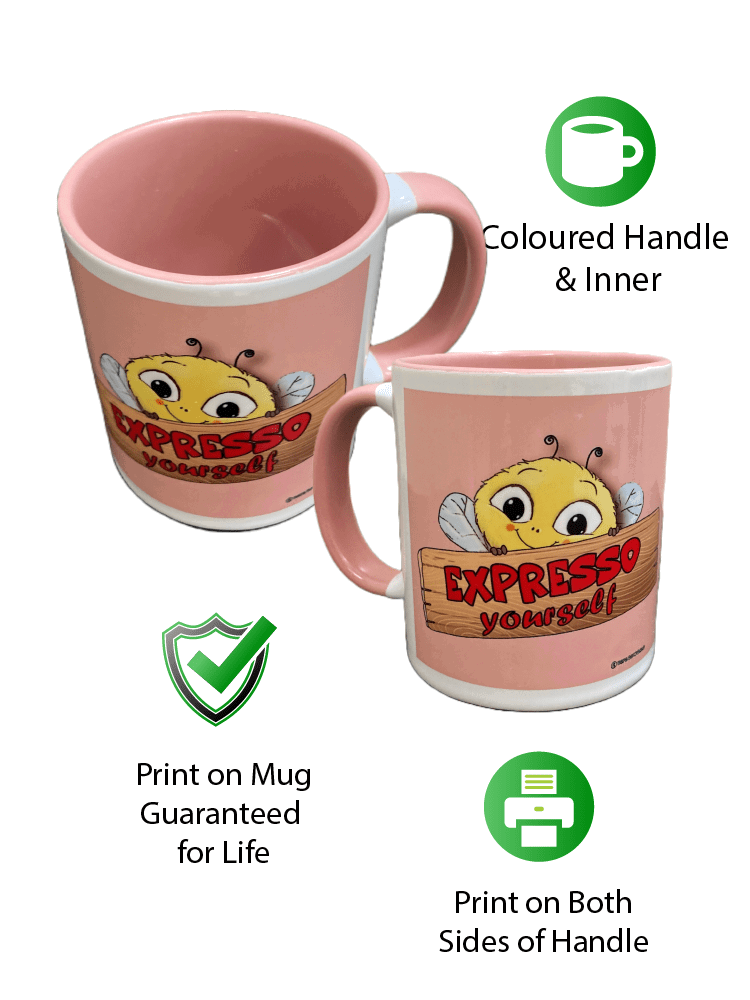 Coffee Mug Pink (CMPEYB) - Biplobworld -