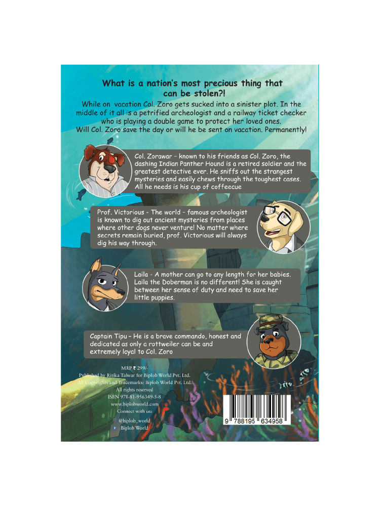 Col. Zoro Book 2: Legend of the Drowned City - Biplobworld -