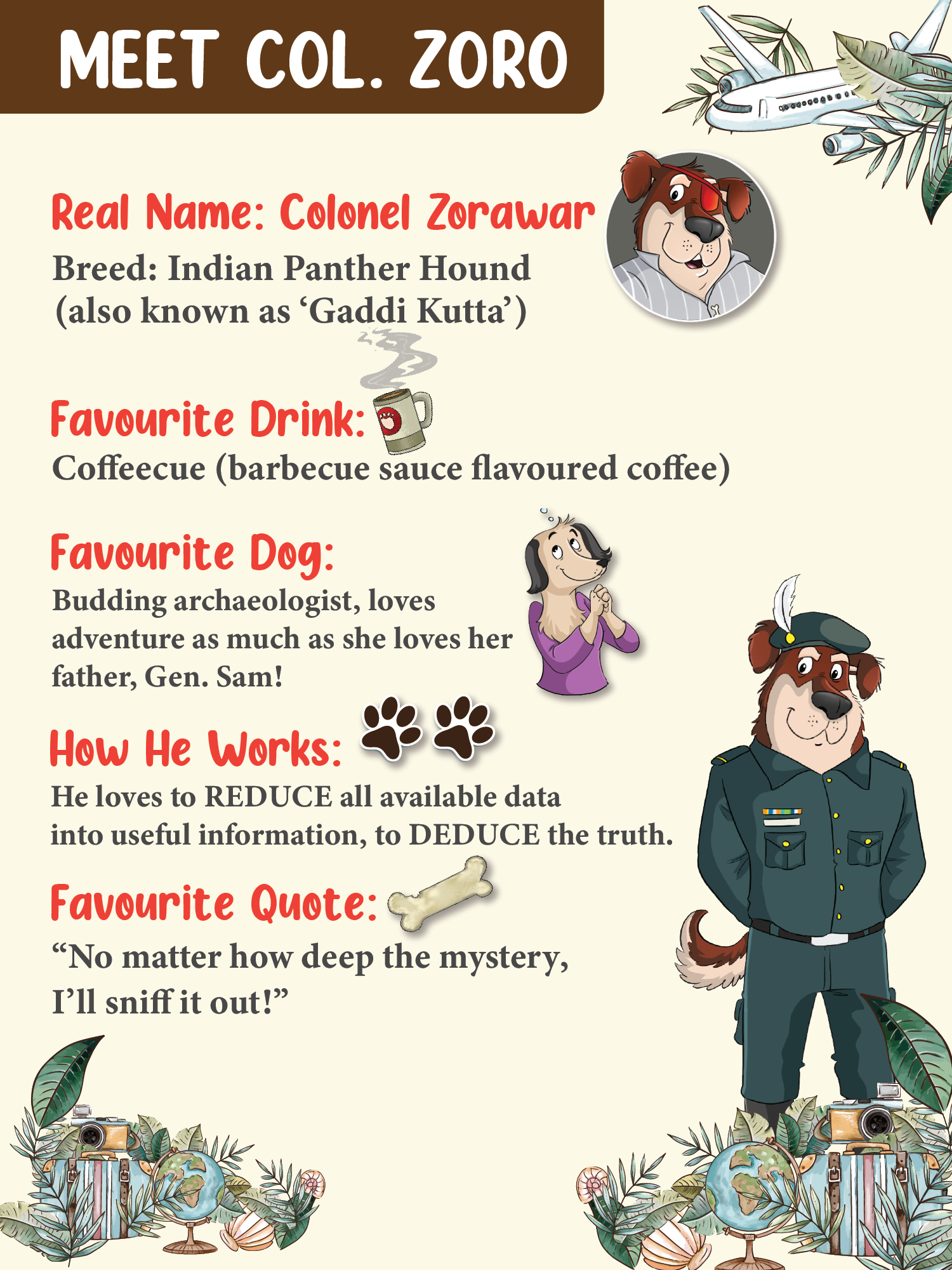 COMBO90: Detective Col. Zoro Mystery: Book 8 to 10