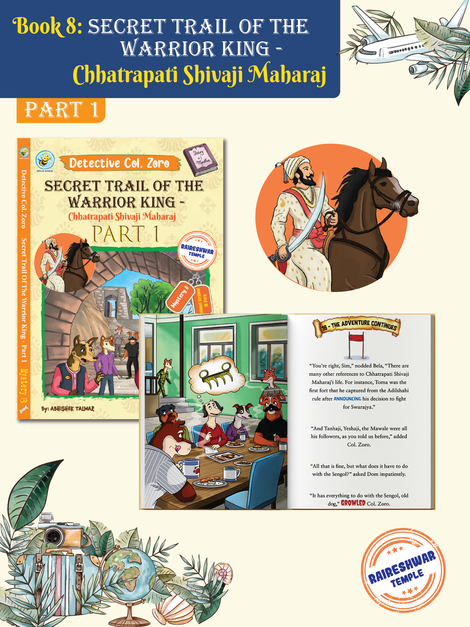 COMBO90: Detective Col. Zoro Mystery: Book 8 to 10