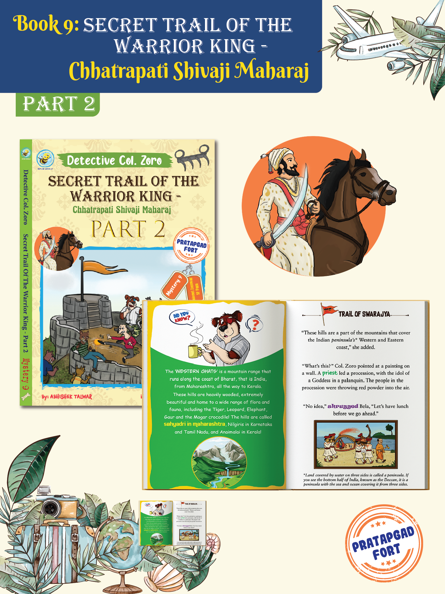 COMBO90: Detective Col. Zoro Mystery: Book 8 to 10