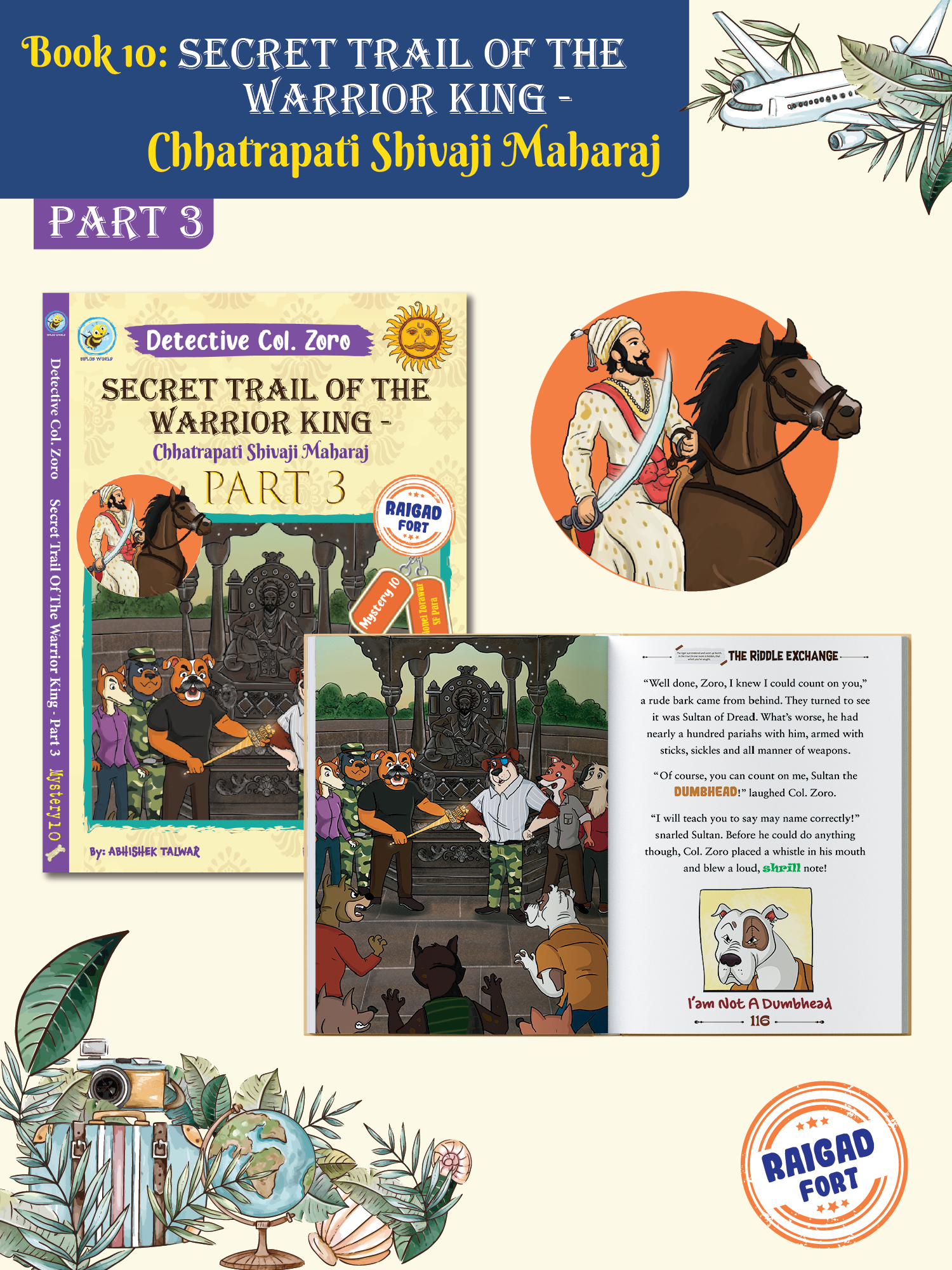 COMBO90: Detective Col. Zoro Mystery: Book 8 to 10