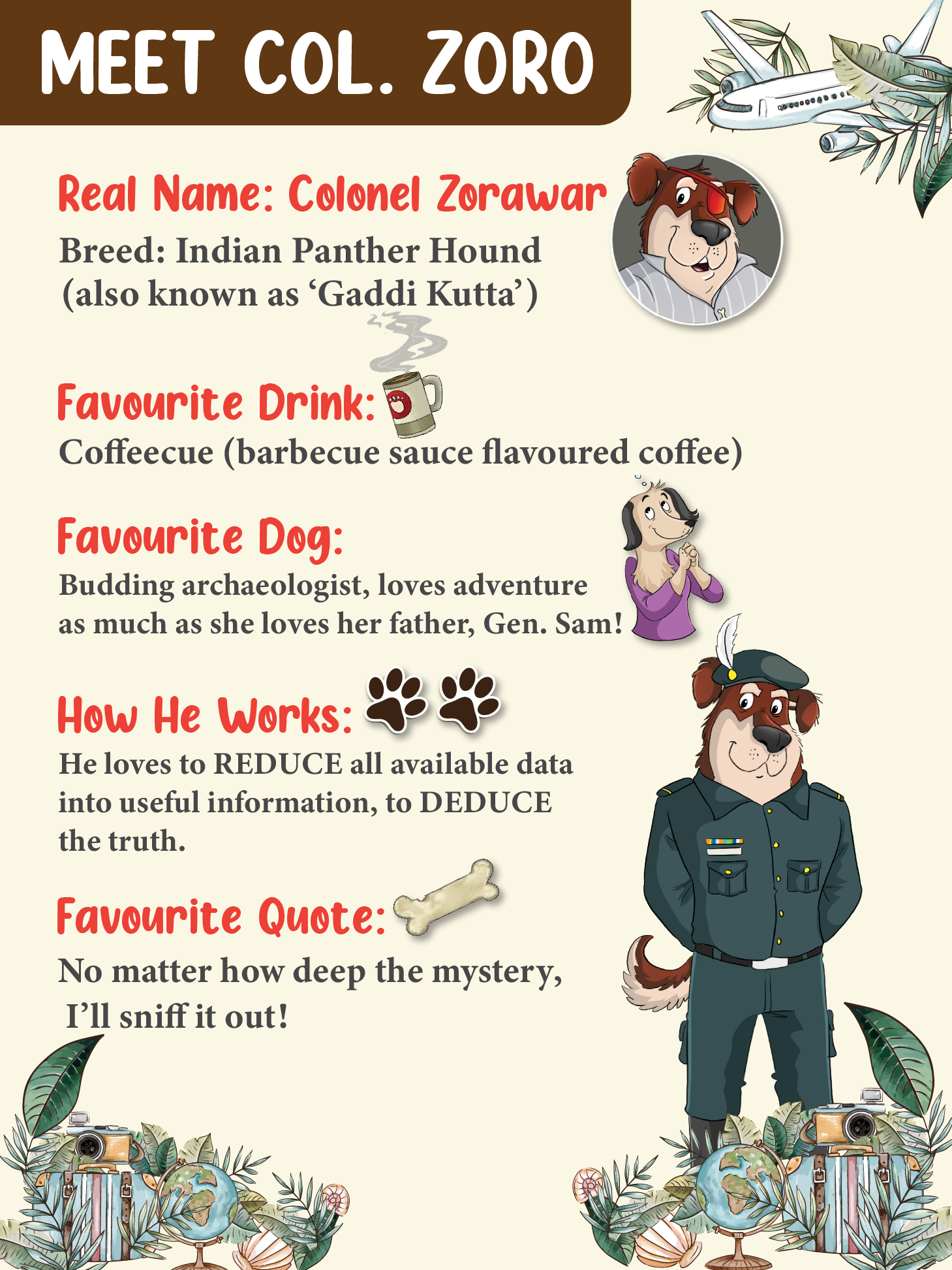 Combo92: Detective Col. Zoro Mystery: Book 6 to 10