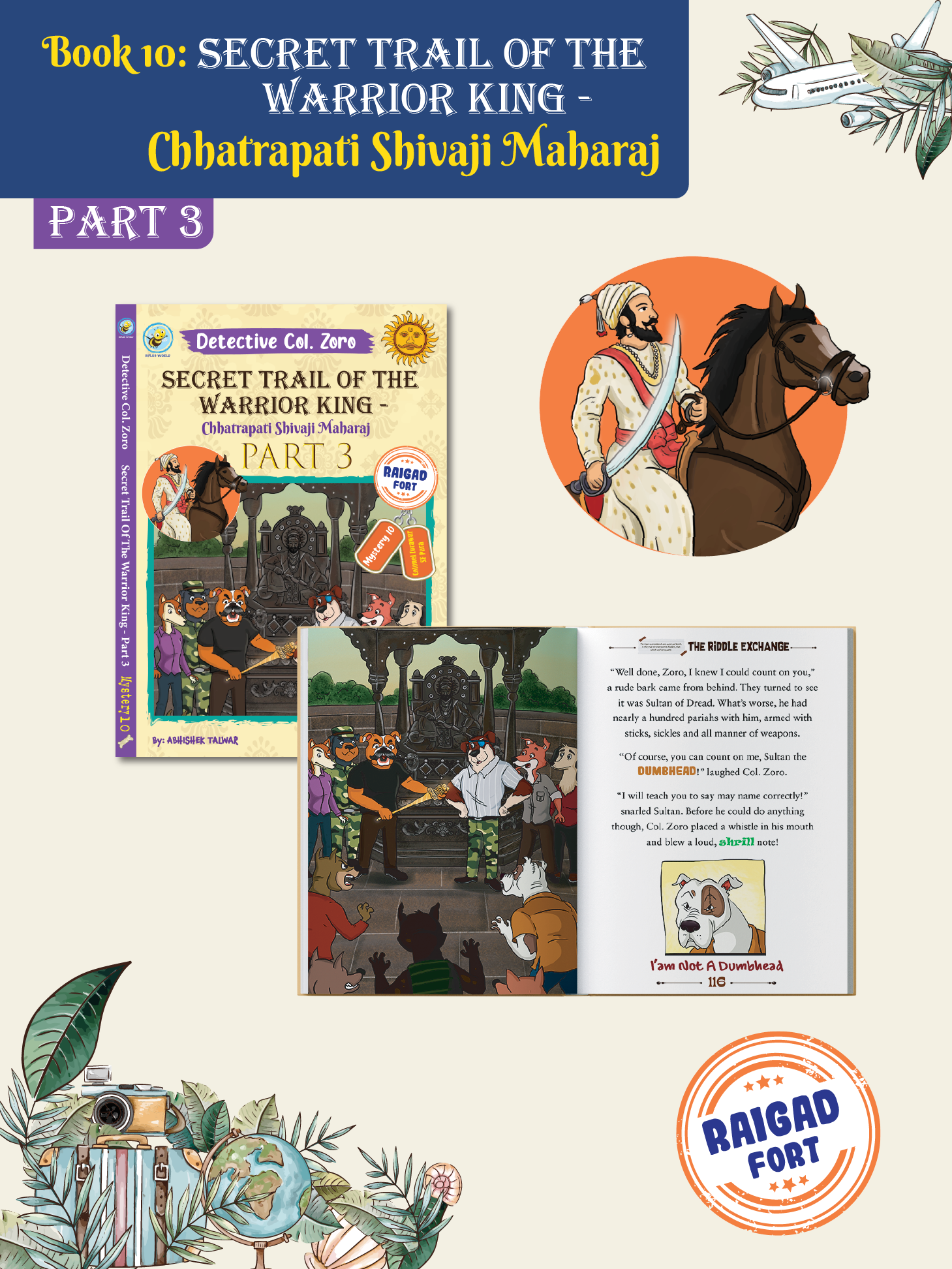 Combo92: Detective Col. Zoro Mystery: Book 6 to 10