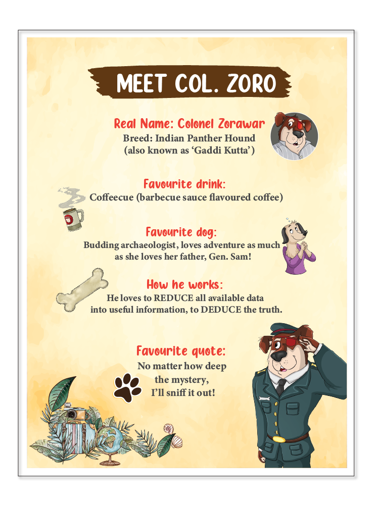 Detective Col. Zoro Book 6: The Petha and the missing Brigadier - Biplobworld