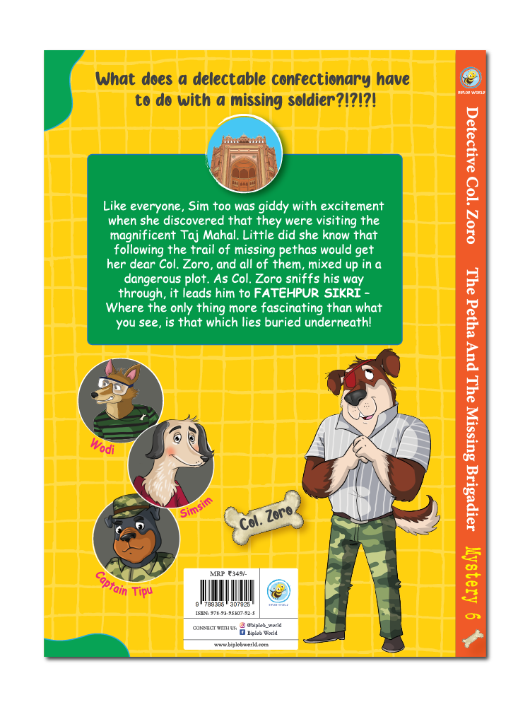 Detective Col. Zoro Book 6: The Petha and the missing Brigadier - Biplobworld