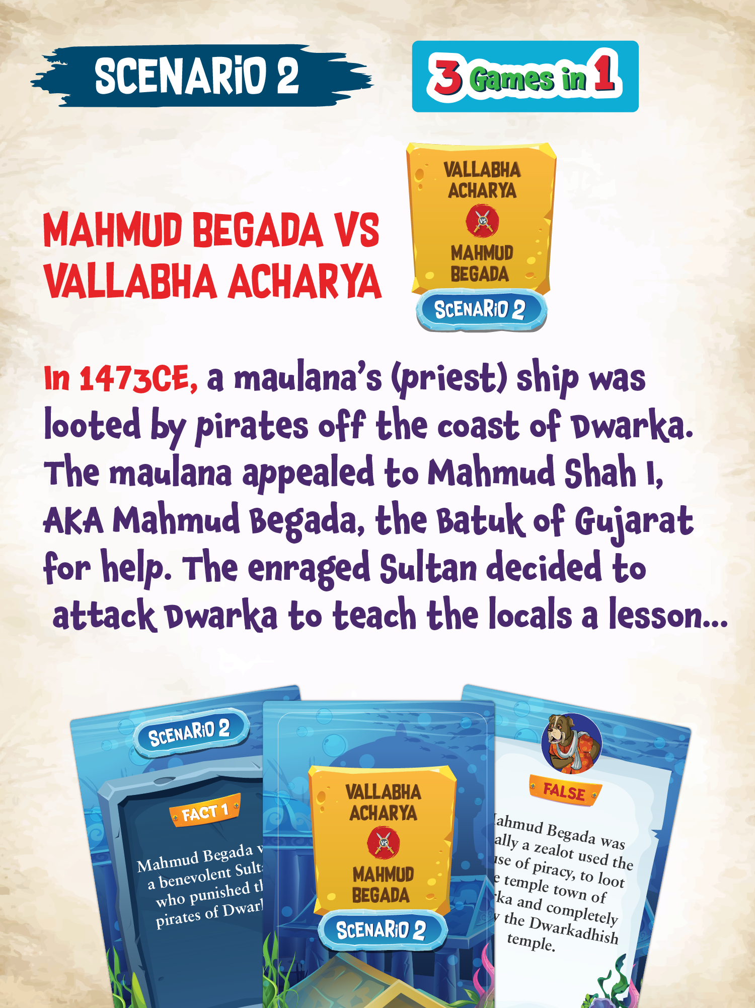 Reduce to Deduce: Dwarka (Legend of the Drowned City)