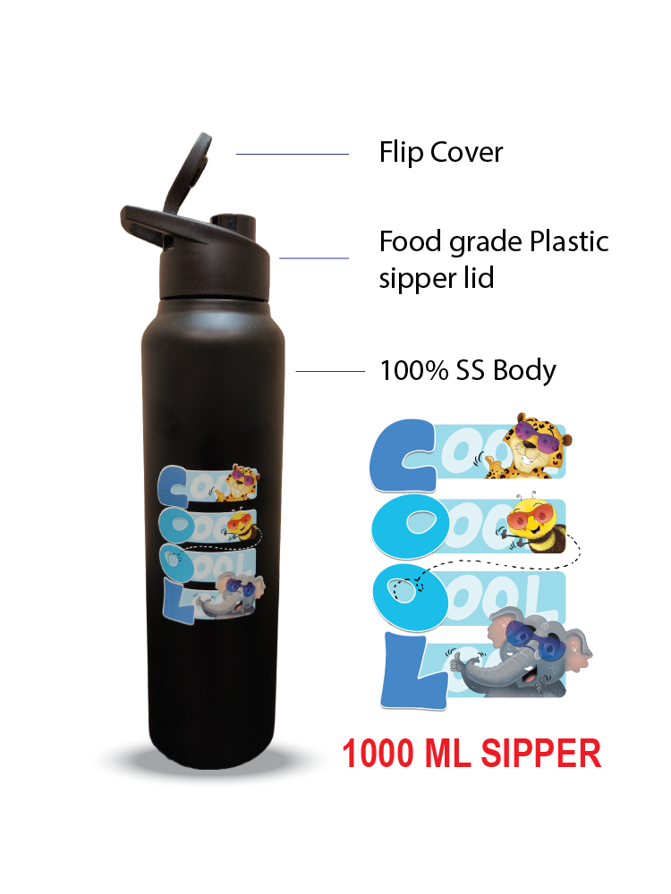Sipper Black - Cool - Biplobworld