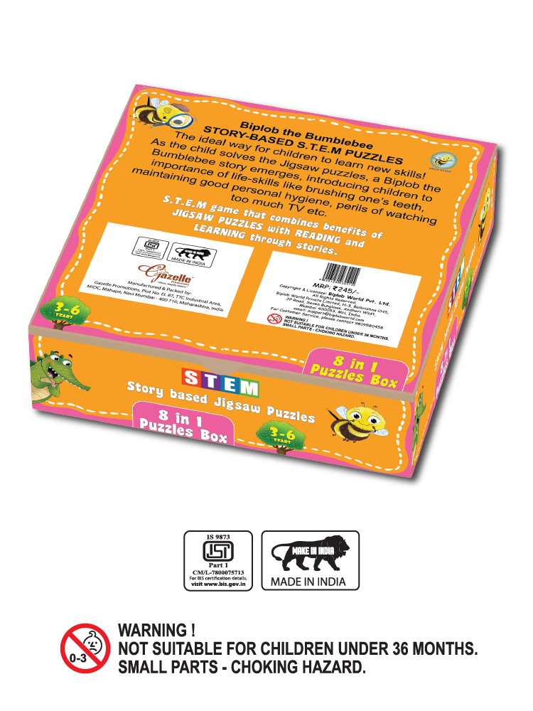 Solve to Learn – Biplob and Gila Jigsaw Puzzle - Biplobworld