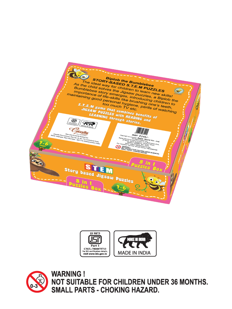 Solve to Learn – Biplob and Unau Jigsaw Puzzle - Biplobworld