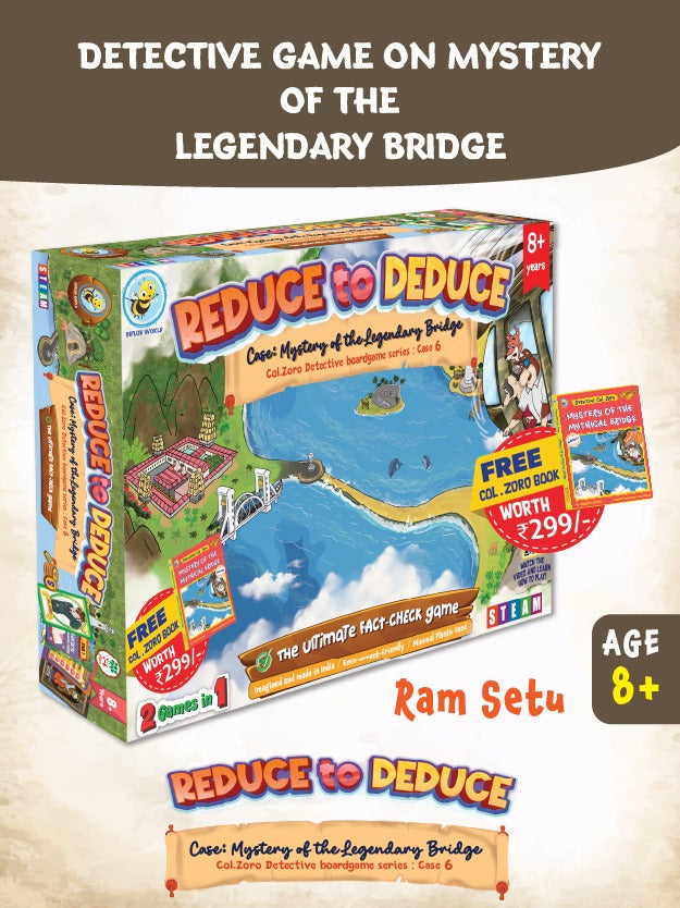 Reduce to Deduce: Ram Setu (Mystery of the Legendary Bridge)