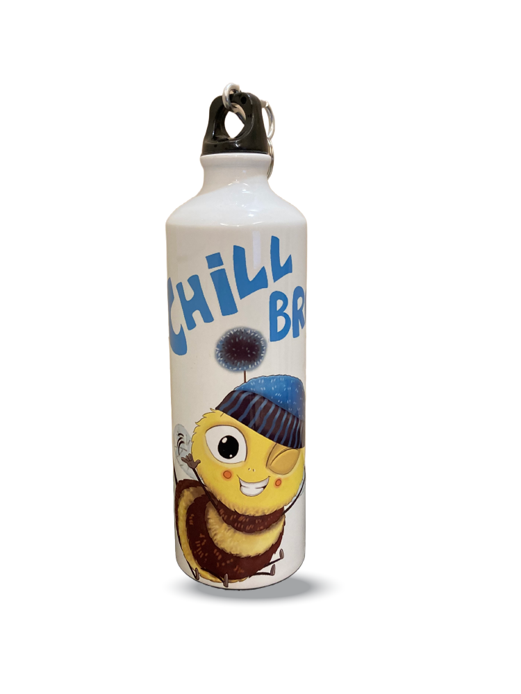 White Aluminium Sipper (SWHITECB) - Biplobworld