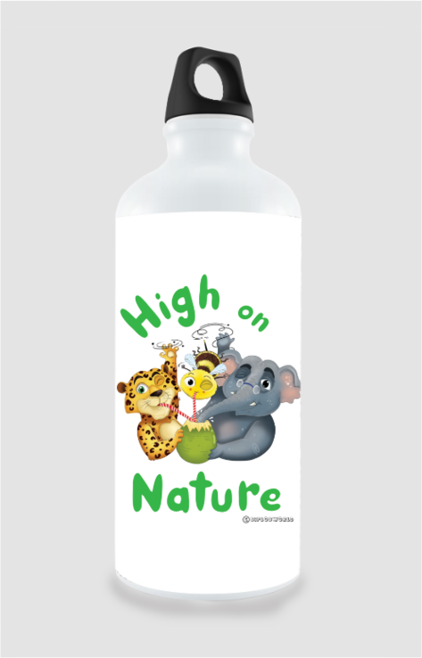 White Aluminium Sipper (SWHITEHON) - Biplobworld