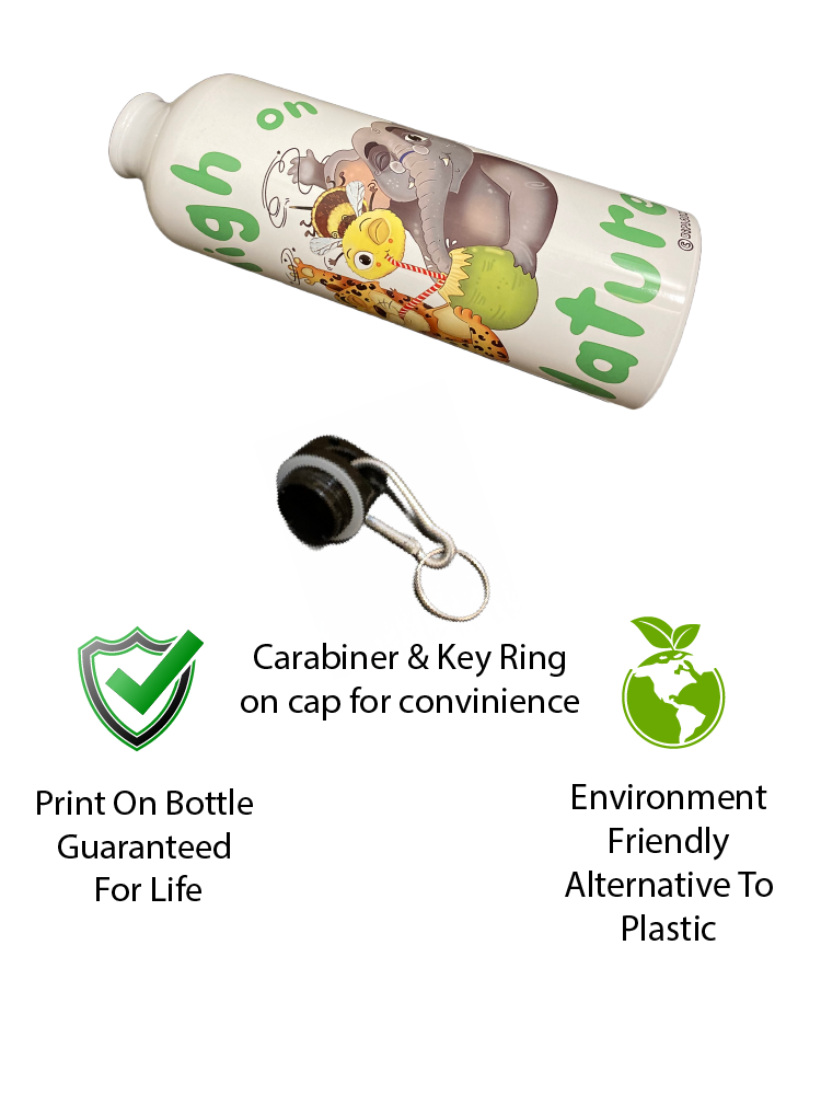 White Aluminium Sipper (SWHITEHON) - Biplobworld
