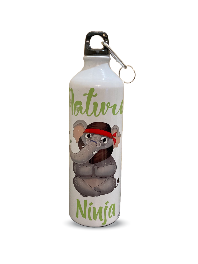 White Aluminium Sipper (SWHITENNK) - Biplobworld