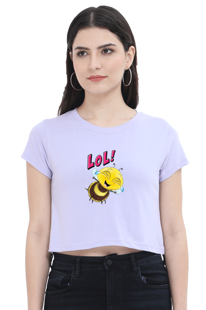 Women's Crop Top (WCTBLOL) - Biplobworld