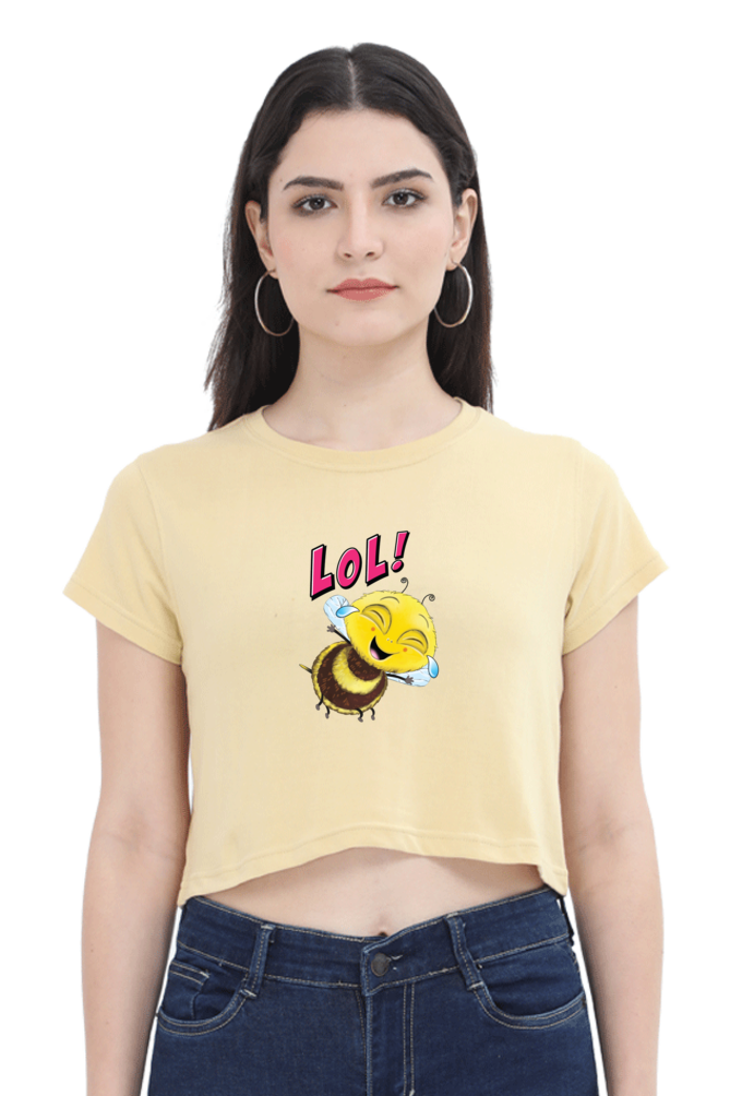Women's Crop Top (WCTBLOL) - Biplobworld