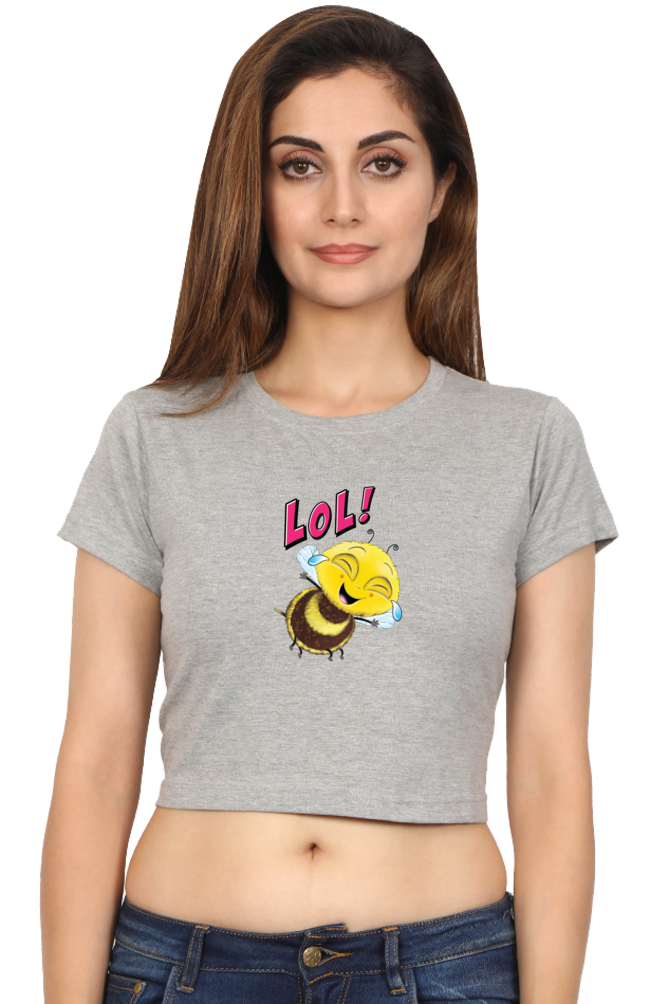 Women's Crop Top (WCTBLOL) - Biplobworld