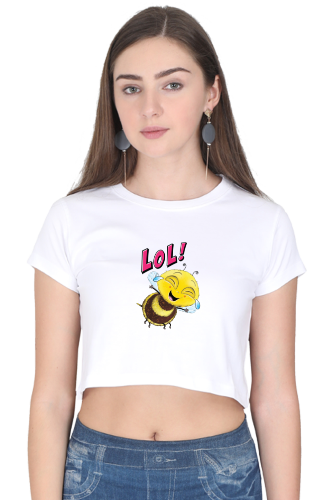 Women's Crop Top (WCTBLOL) - Biplobworld