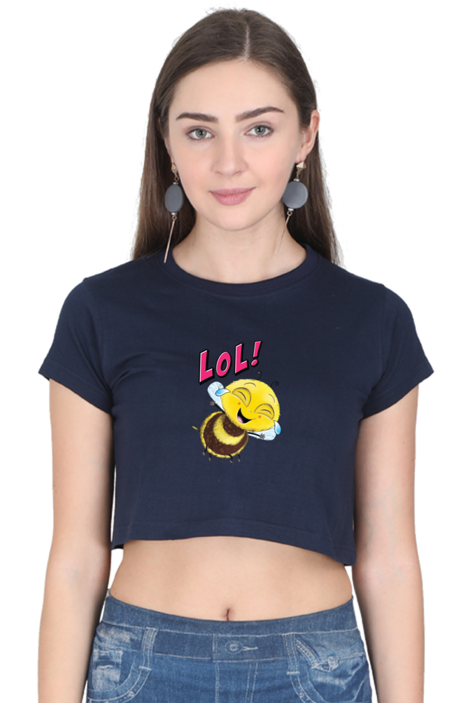 Women's Crop Top (WCTBLOL) - Biplobworld