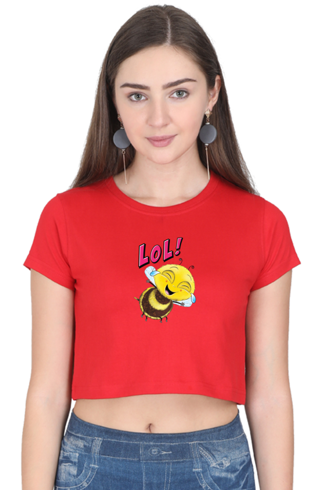 Women's Crop Top (WCTBLOL) - Biplobworld