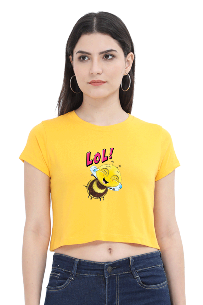 Women's Crop Top (WCTBLOL) - Biplobworld