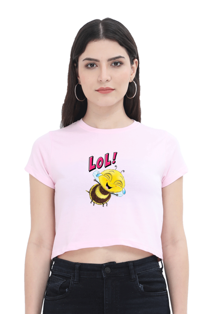 Women's Crop Top (WCTBLOL) - Biplobworld