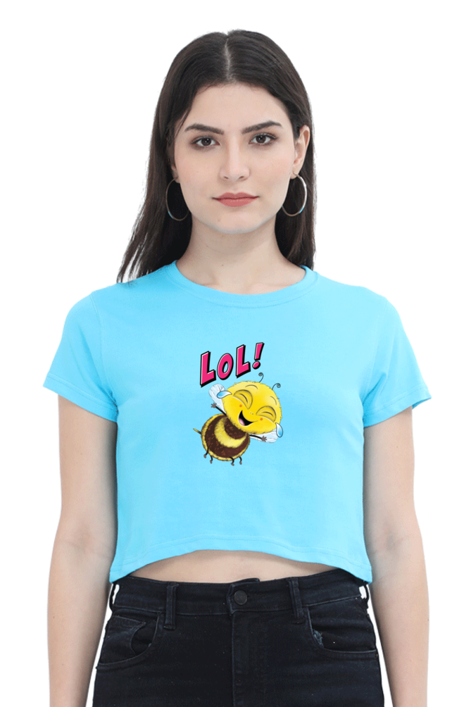 Women's Crop Top (WCTBLOL) - Biplobworld