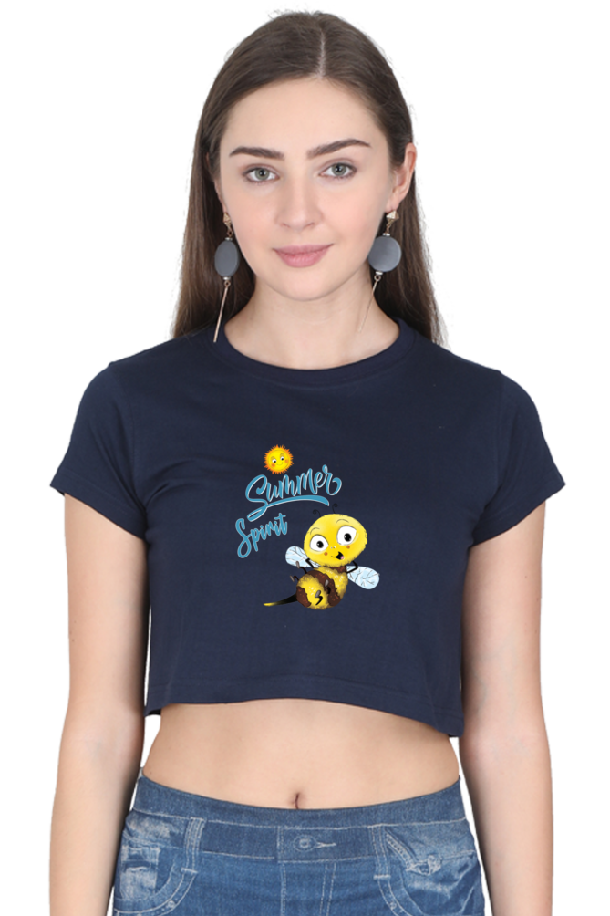 Women's Crop Top (WCTBSS) - Biplobworld