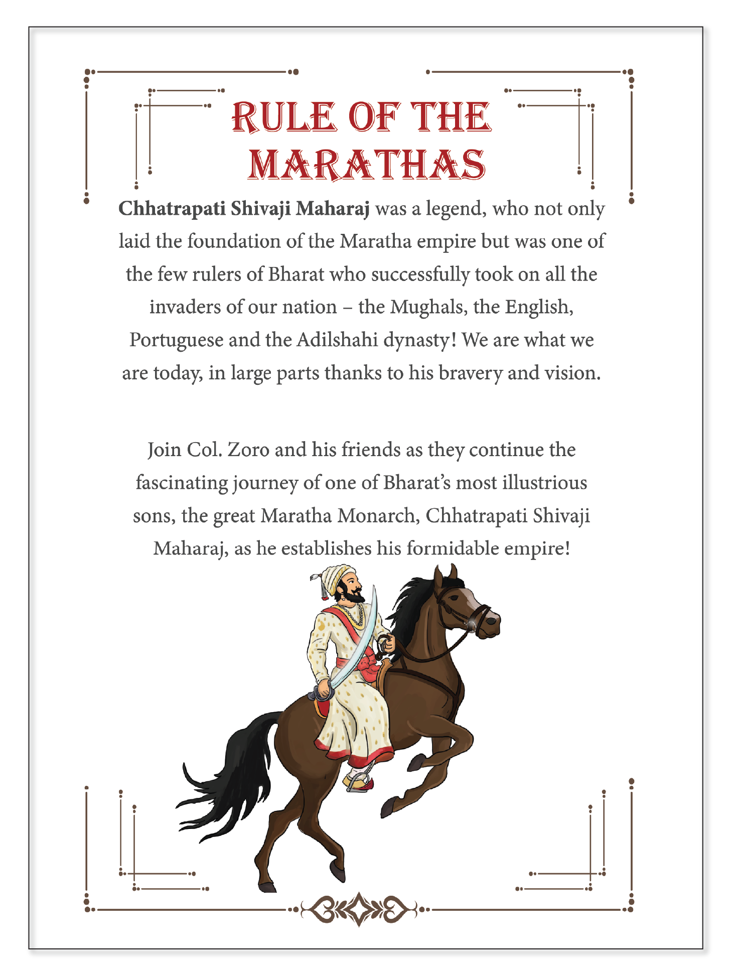 Detective Col. Zoro Book 10: Secret Trail of the Warrior King - Part 3