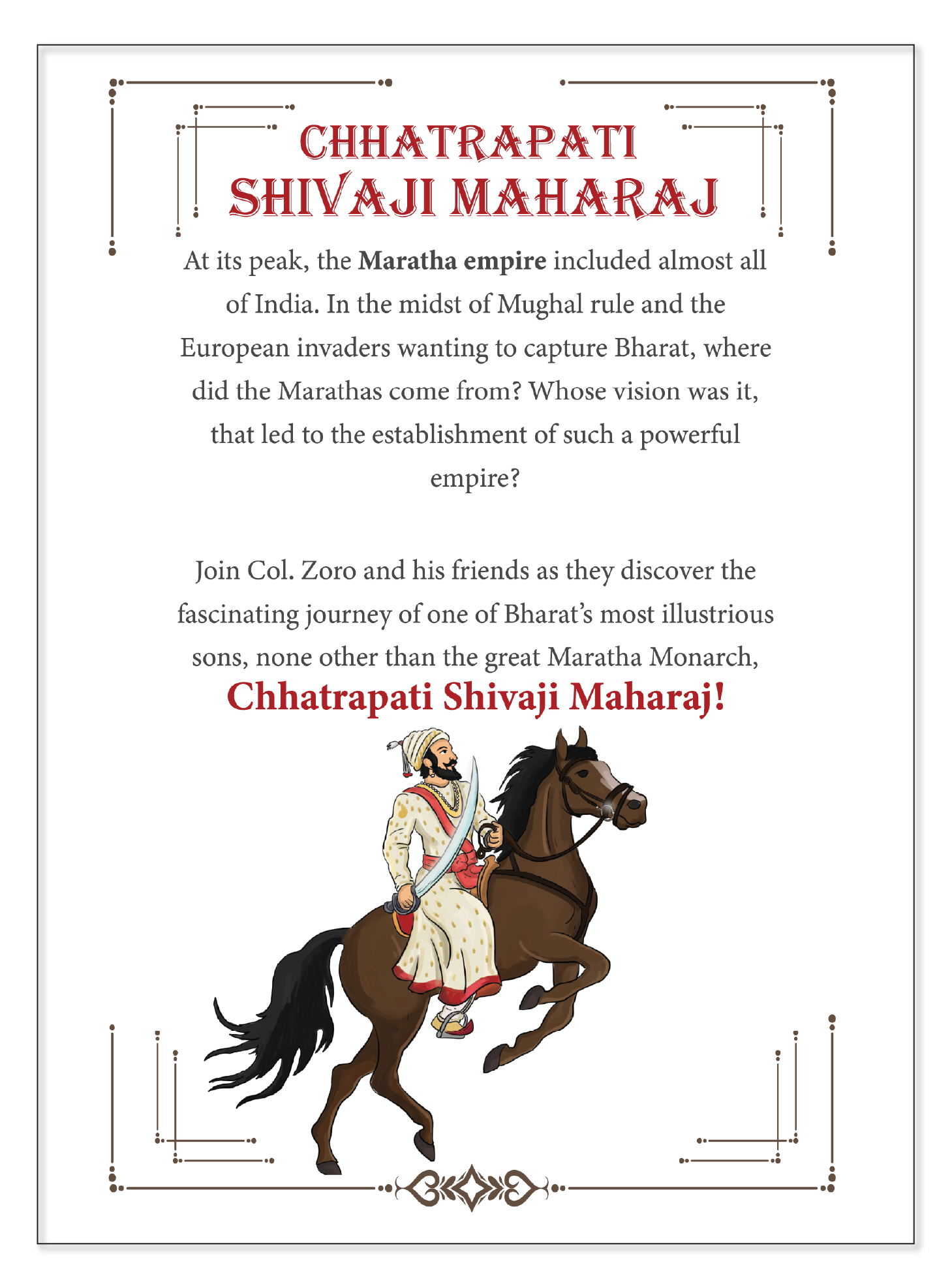 Detective Col. Zoro Book 8: Secret Trail of the Warrior King - Part 1